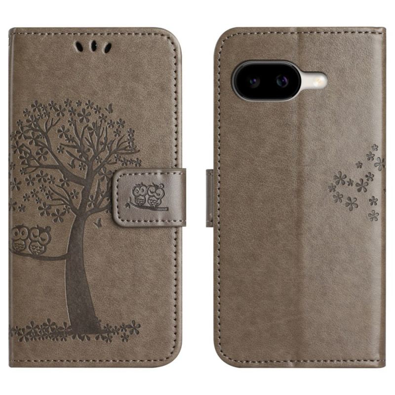 Housse Google Pixel 10A Hibou et Arbre