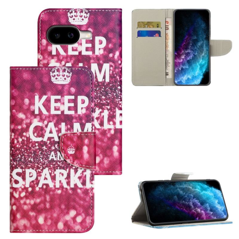 Housse Google Pixel 10A Keep Calm and Sparkle