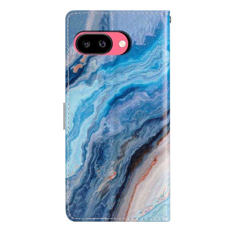 Housse Google Pixel 10A Marbre Bleu