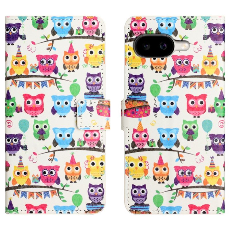 Housse Google Pixel 10A Motif Chouettes