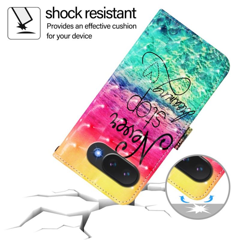 Housse Google Pixel 10A Never Stop Dreaming