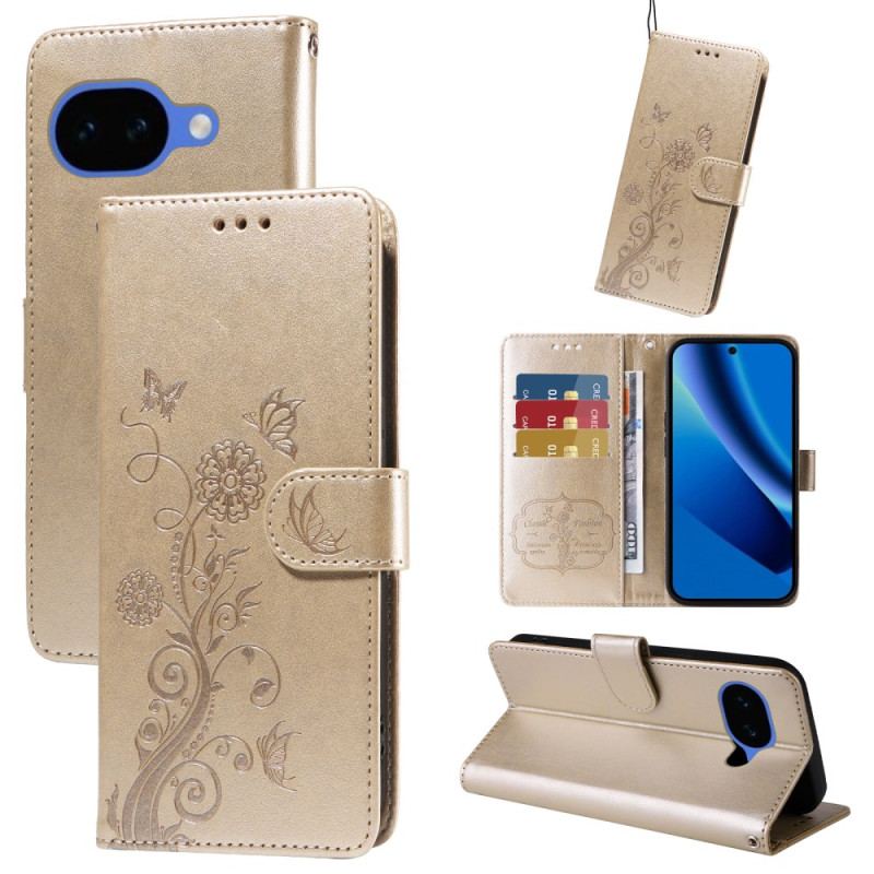 Housse Google Pixel 10A Papillon Floral