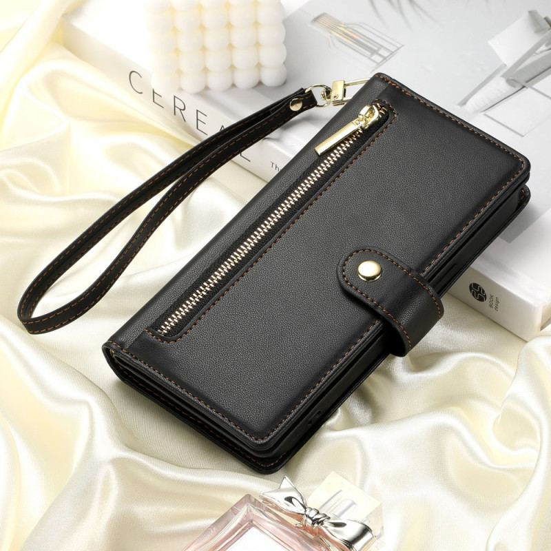 Housse Google Pixel 10A Poche Zippée et Sangles