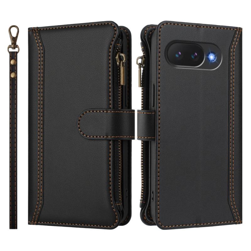 Housse Google Pixel 10A Portefeuille 9 Porte-Cartes