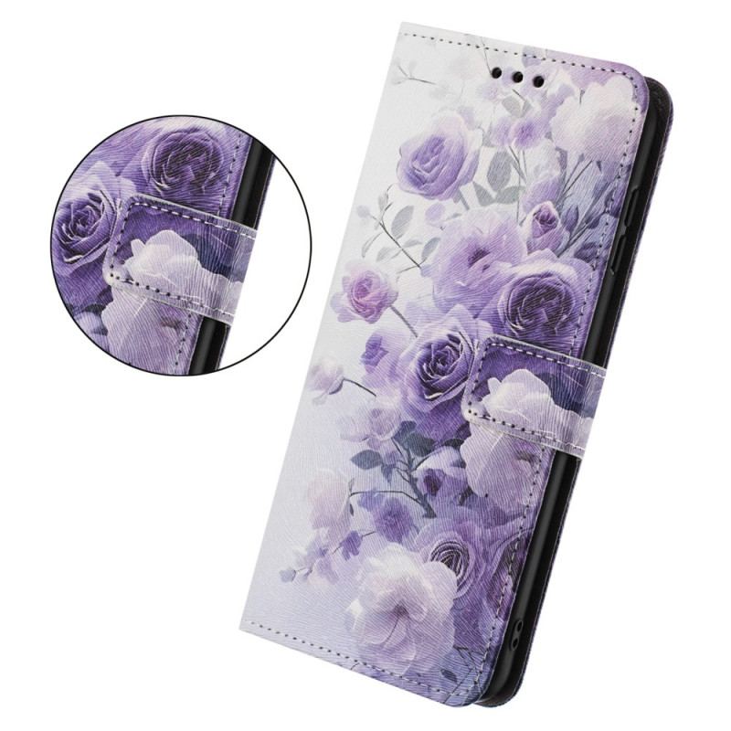 Housse Google Pixel 10A Roses Violette