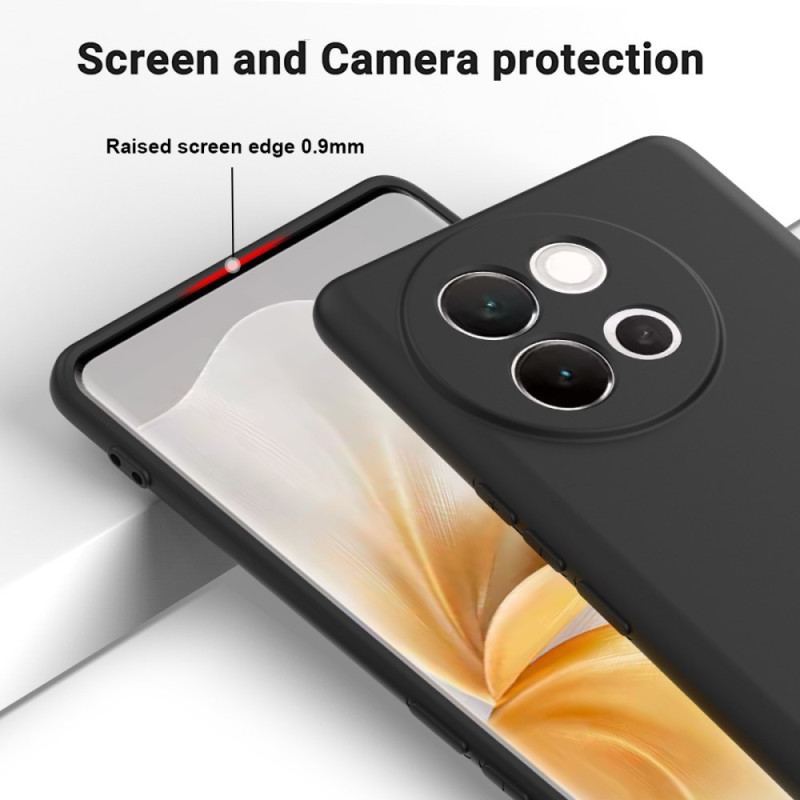Coque vivo V40 Lite 5G Silicone Liquide à Lanière