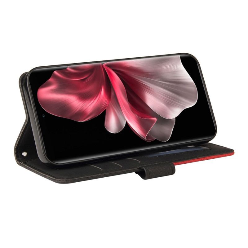 Housse Vivo V40 Lite 5G Bicolore Ondulation