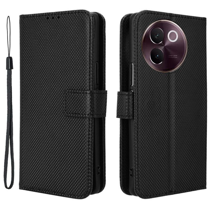 Housse Vivo V40 Lite 5G Texture Diamant