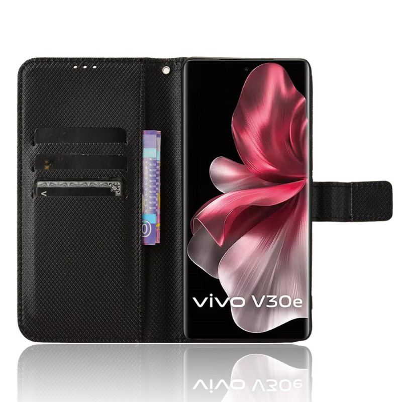 Housse Vivo V40 Lite 5G Texture Diamant