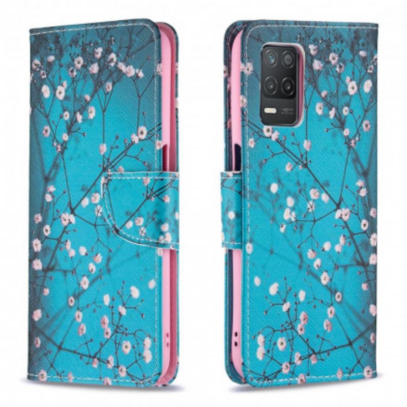 Housse Realme 8 5G Brancche Fleurie