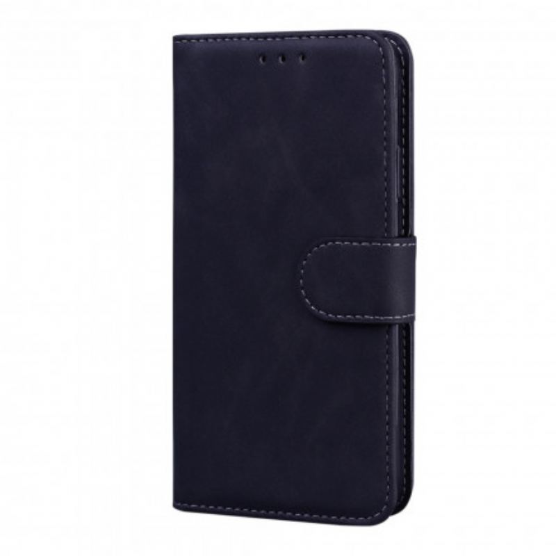 Housse Realme 8 5G Effet Cuir Monochrome
