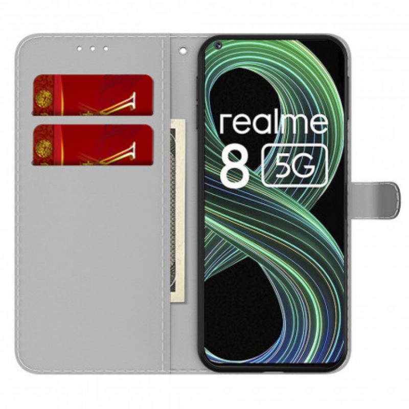 Housse Realme 8 5G Motif Abstrait