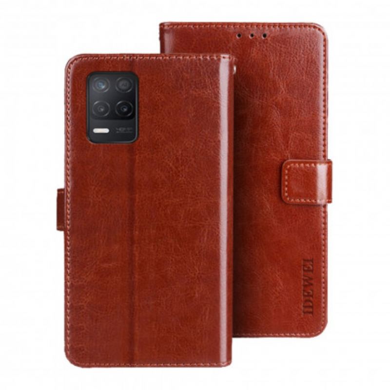Housse Realme 8 5G Simili Cuir IDEWEI