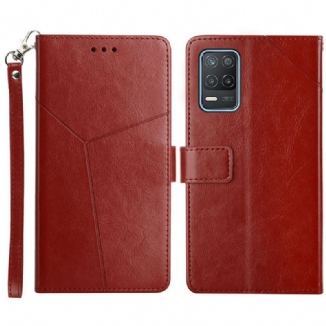 Housse Realme 8 5G Style Cuir Géo Y Design