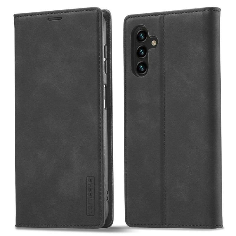 Flip Cover Samsung Galaxy A34 5G LC.IMEEKE Effet Cuir