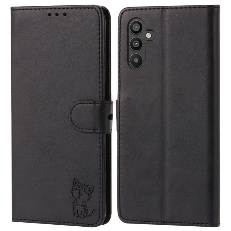 Housse Samsung Galaxy A34 5G Chaton