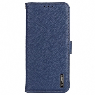 Housse Samsung Galaxy A34 5G Cuir Litchi KHAZNEH