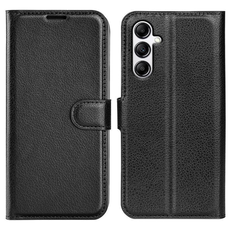 Housse Samsung Galaxy A34 5G Effet Cuir Litchi Classique