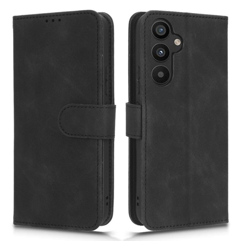 Housse Samsung Galaxy A34 5G Effet Cuir Rétro à Lanière