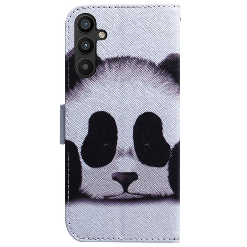 Housse Samsung Galaxy A34 5G Fleur Vintage à Lanière