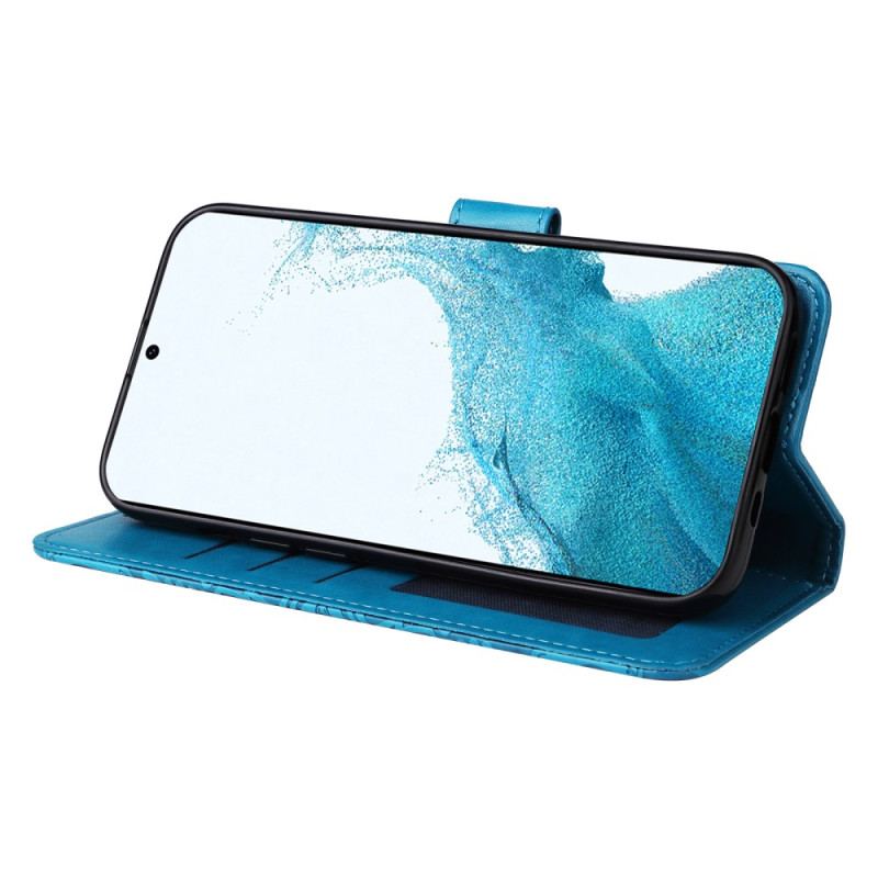 Housse Samsung Galaxy A34 5G Mandala Soleil avec Lanière