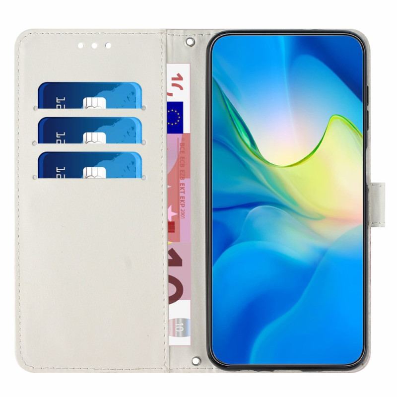 Housse Samsung Galaxy A34 5G Marbre à Lanière