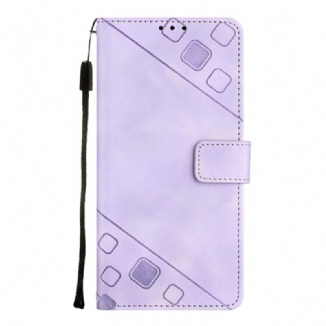 Housse Samsung Galaxy A34 5G Motif 70 à Lanière
