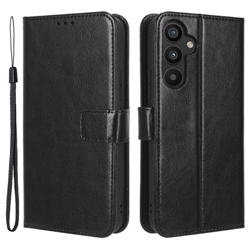 Housse Samsung Galaxy A34 5G Simili Cuir Flashy