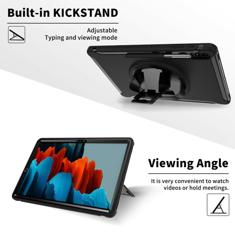 Coque Samsung Galaxy Tab S8 Plus / Tab S7 Plus Multi-Fonctionnelle Business