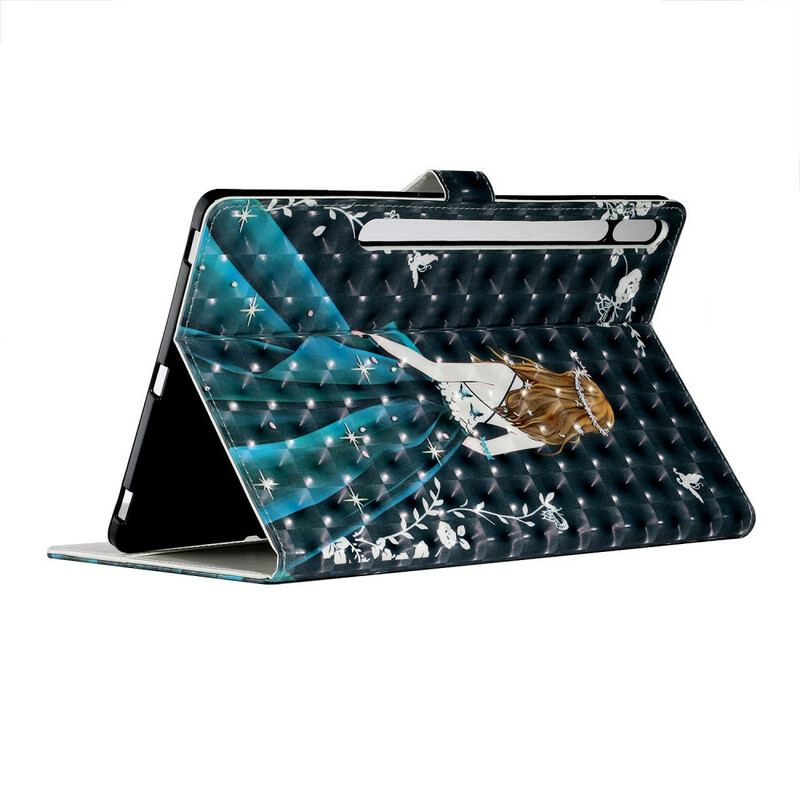 Housse Samsung Galaxy Tab S8 Plus / S7 Plus  Jeune Fille