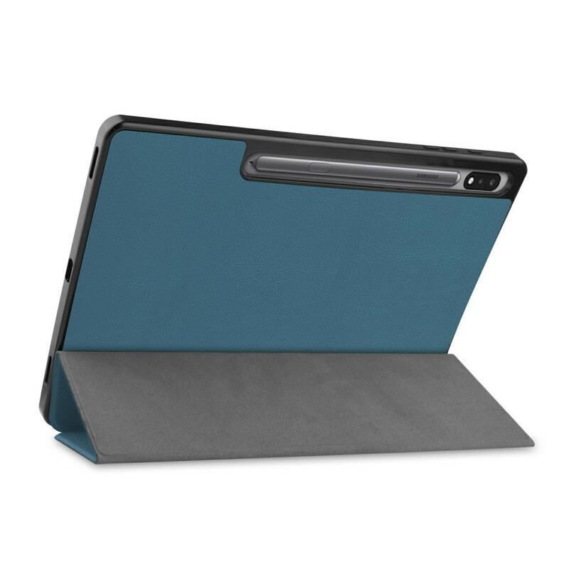 Smart Case Samsung Galaxy Tab S8 Plus / S7 Plus Trois Volets Porte-Stylet
