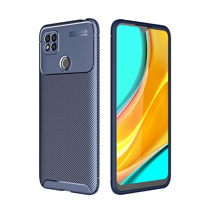 Coque Xiaomi Redmi 9C Flexible Fibre Carbone
