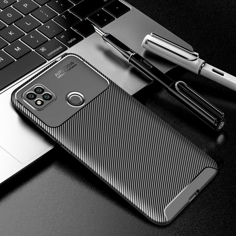 Coque Xiaomi Redmi 9C Flexible Fibre Carbone