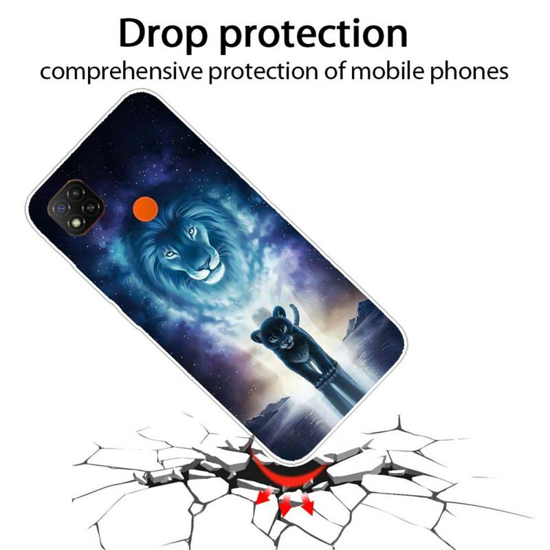 Coque Xiaomi Redmi 9C Lionceau
