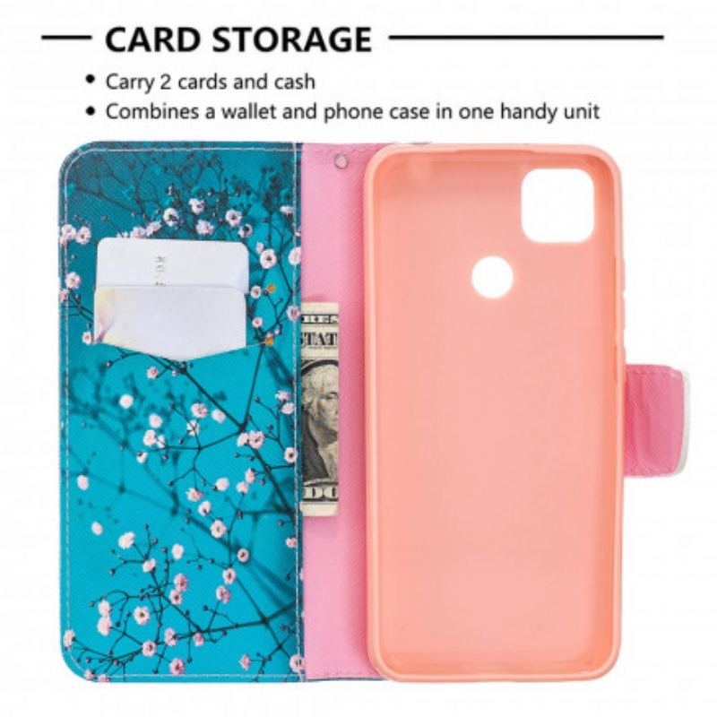 Housse Xiaomi Redmi 9C Arbre en Fleurs