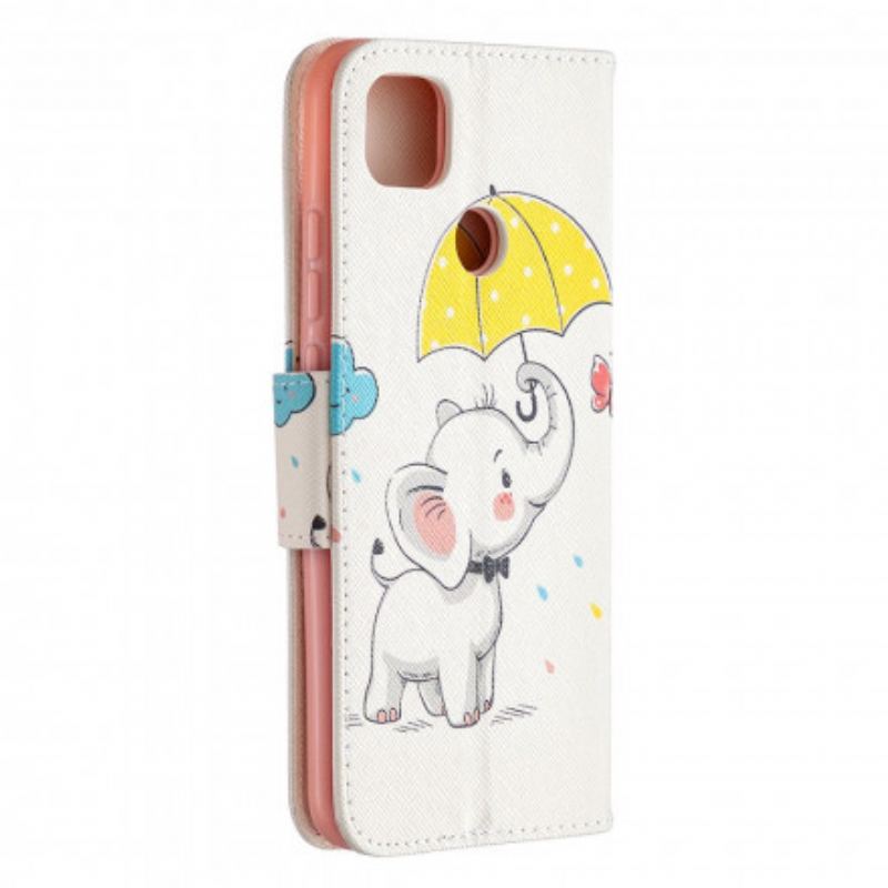 Housse Xiaomi Redmi 9C Bébé Éléphant