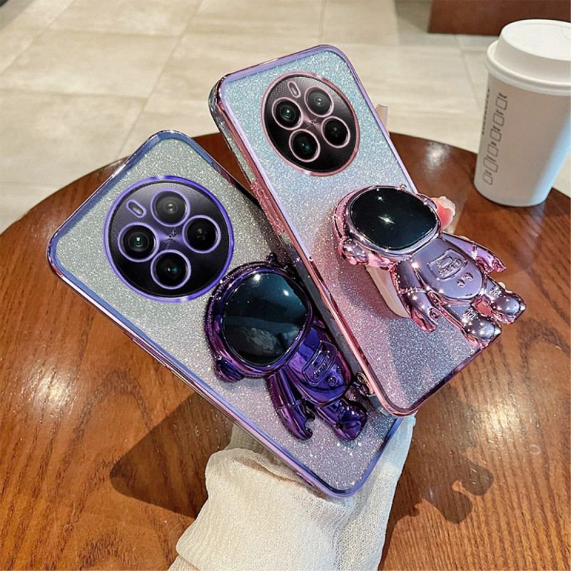 Coque Realme 12 Pro 5G / 12 Pro Plus 5G Astronaute Pailleté
