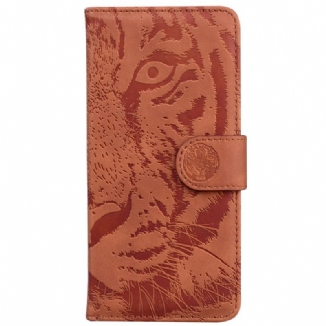 Housse Realme C31 Empreinte Face de Tigre