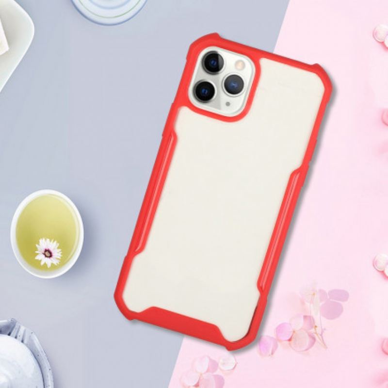 Coque iPhone 11 Pro Max Hybride Rebords Colorés