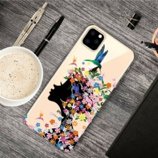Coque iPhone 11 Pro Max Jolie Tête Fleurie