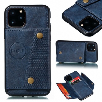 Coque iPhone 11 Pro Max Portefeuille à Snap
