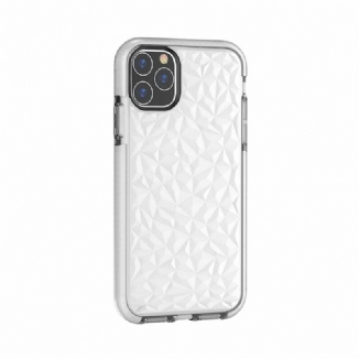 Coque iPhone 11 Pro Max Transparente Texture Diamant