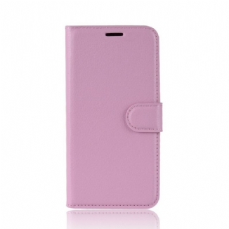 Housse iPhone 11 Pro Max Effet Cuir Litchi Premium