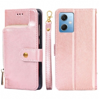 Housse Xiaomi Redmi Note 12/Poco X5 5G Porte-Monnaie Zippé