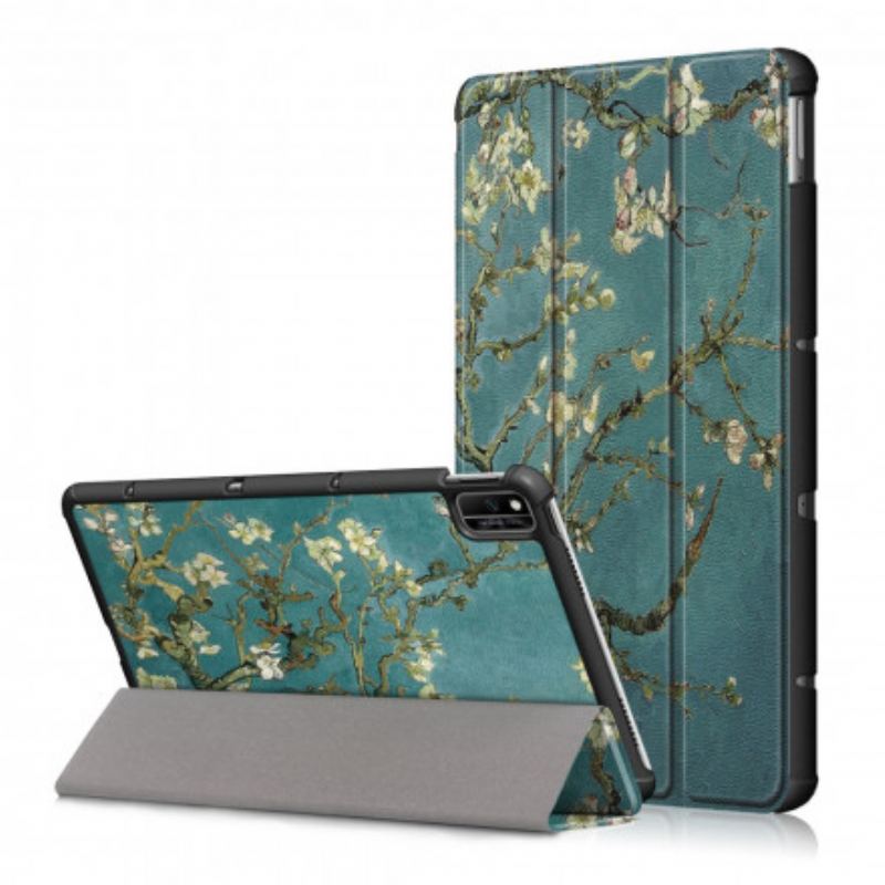Smart Case Huawei MatePad New Renforcée Branches Fleuries