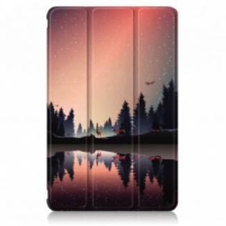Smart Case Huawei MatePad New Renforcée Forêt