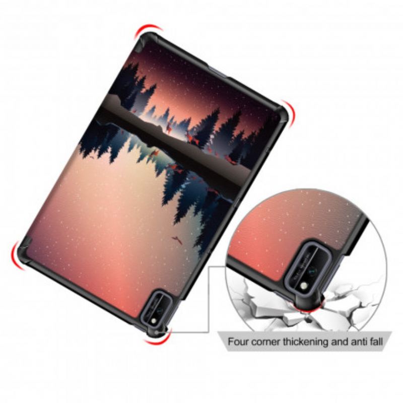 Smart Case Huawei MatePad New Renforcée Forêt