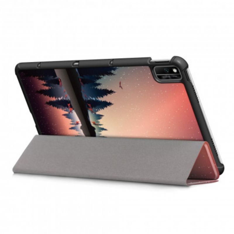Smart Case Huawei MatePad New Renforcée Forêt