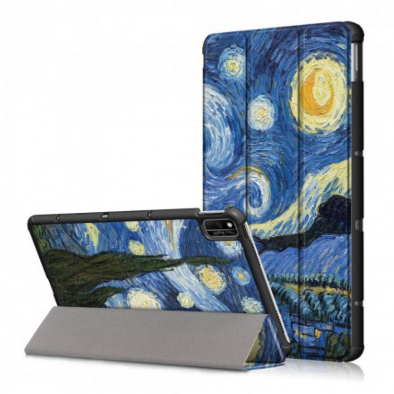 Smart Case Huawei MatePad New Renforcée La Nuit Étoilée