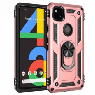 Coque Google Pixel 4a Anneau Premium